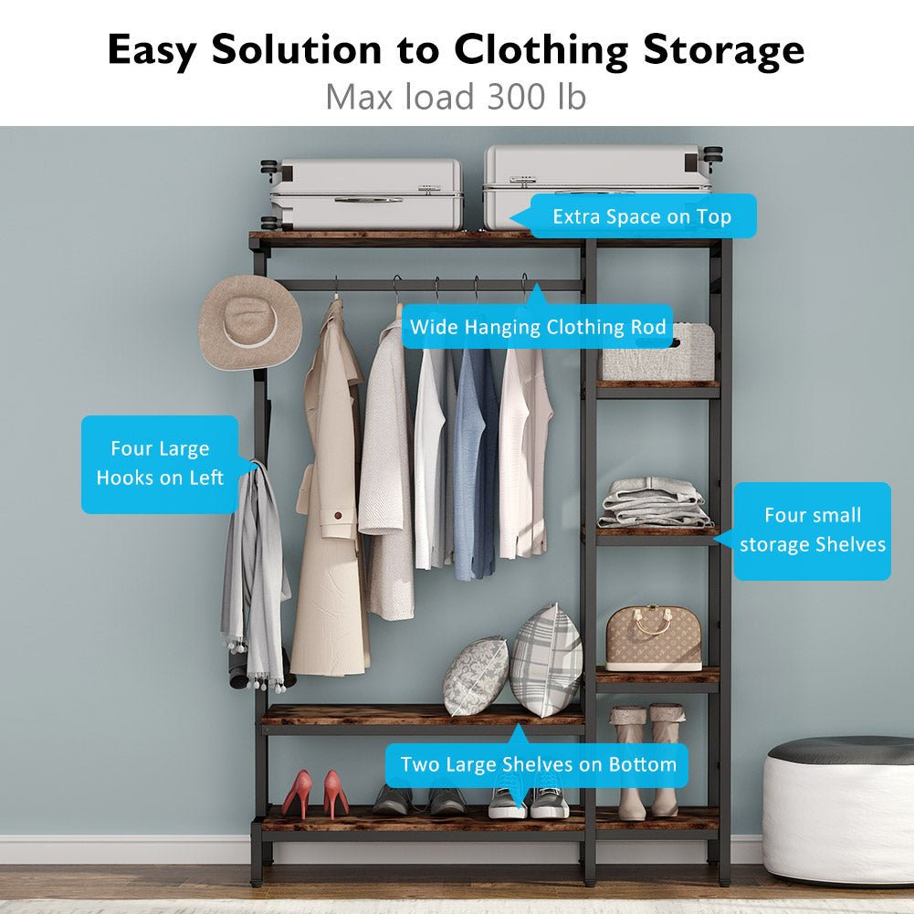 Heavy Duty Clothes Shelf