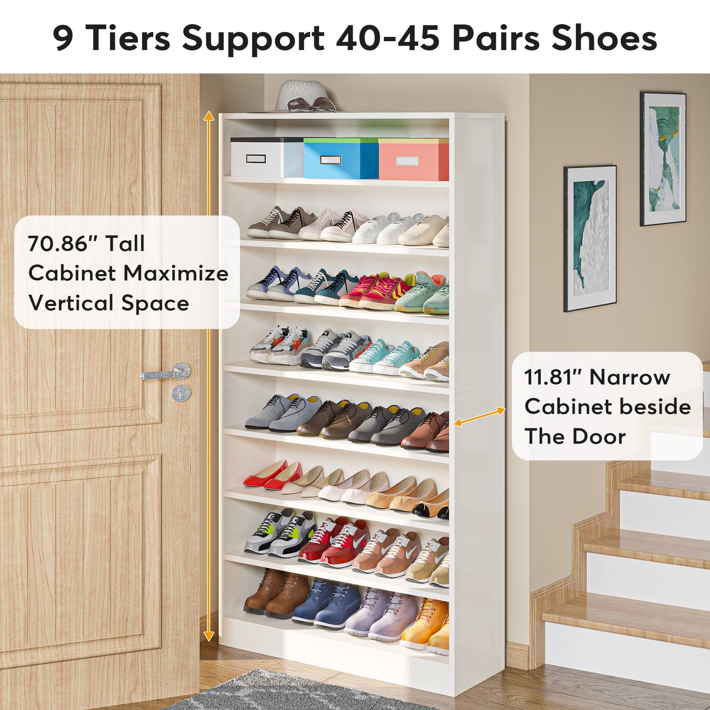 Shoes Cabinet Storage Rack