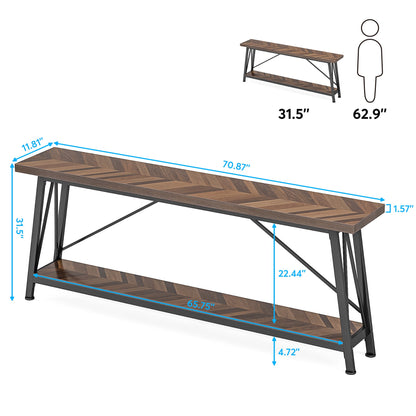 Extra Long Sofa Table Behind Couch