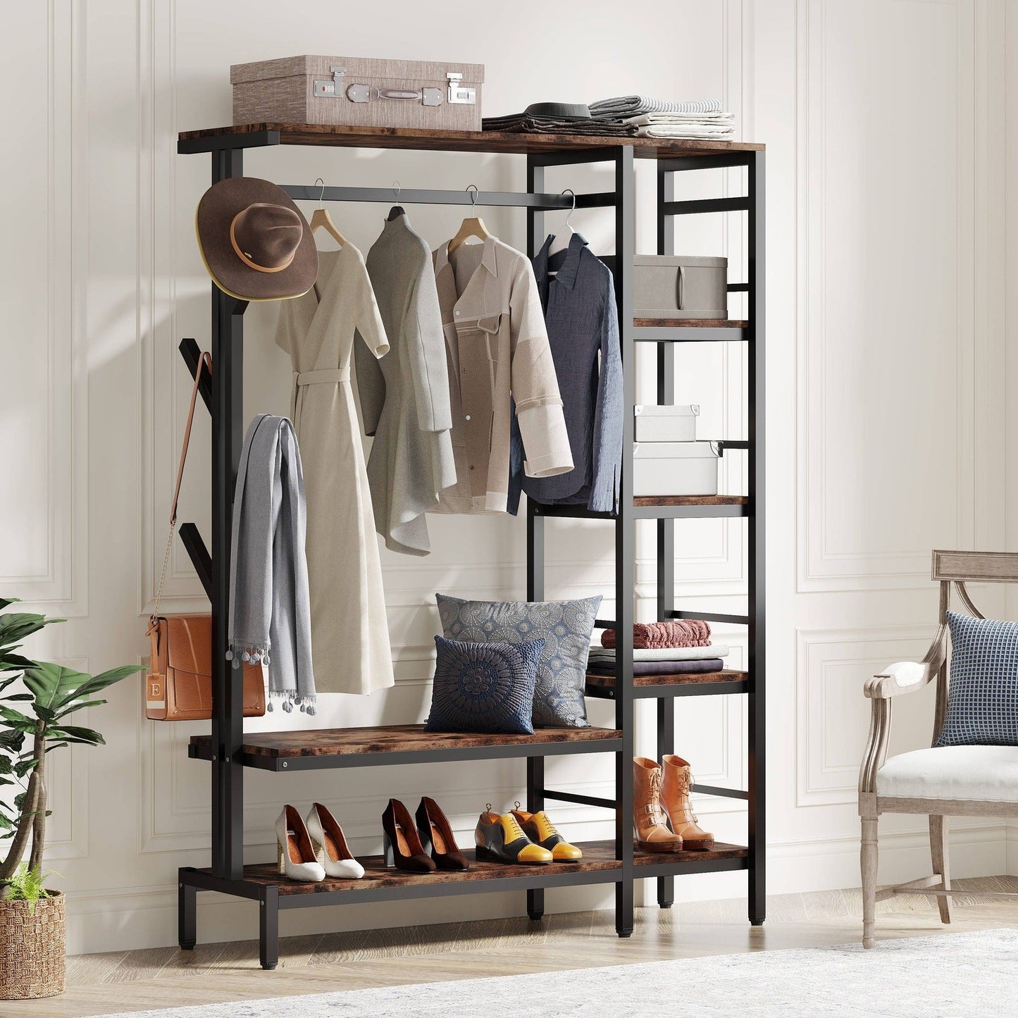 Heavy Duty Clothes Shelf