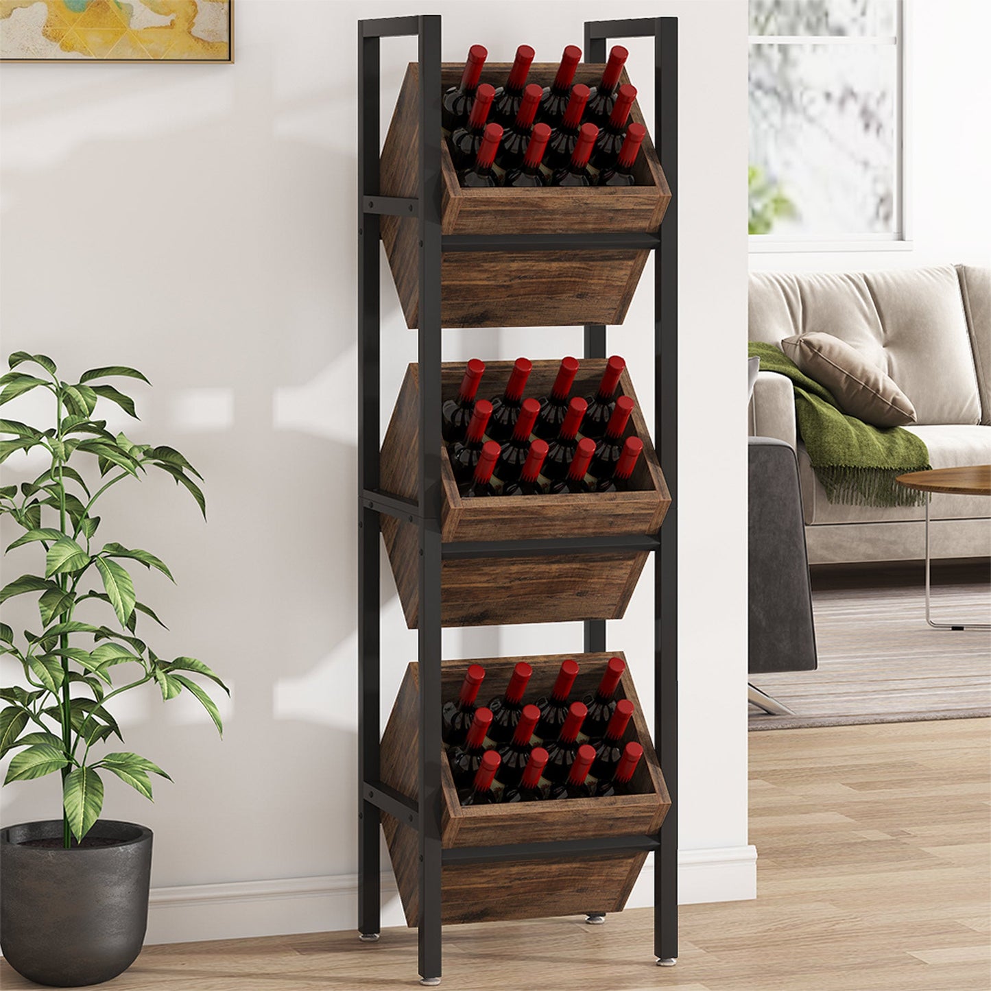 Freestanding Wine Storage Stand