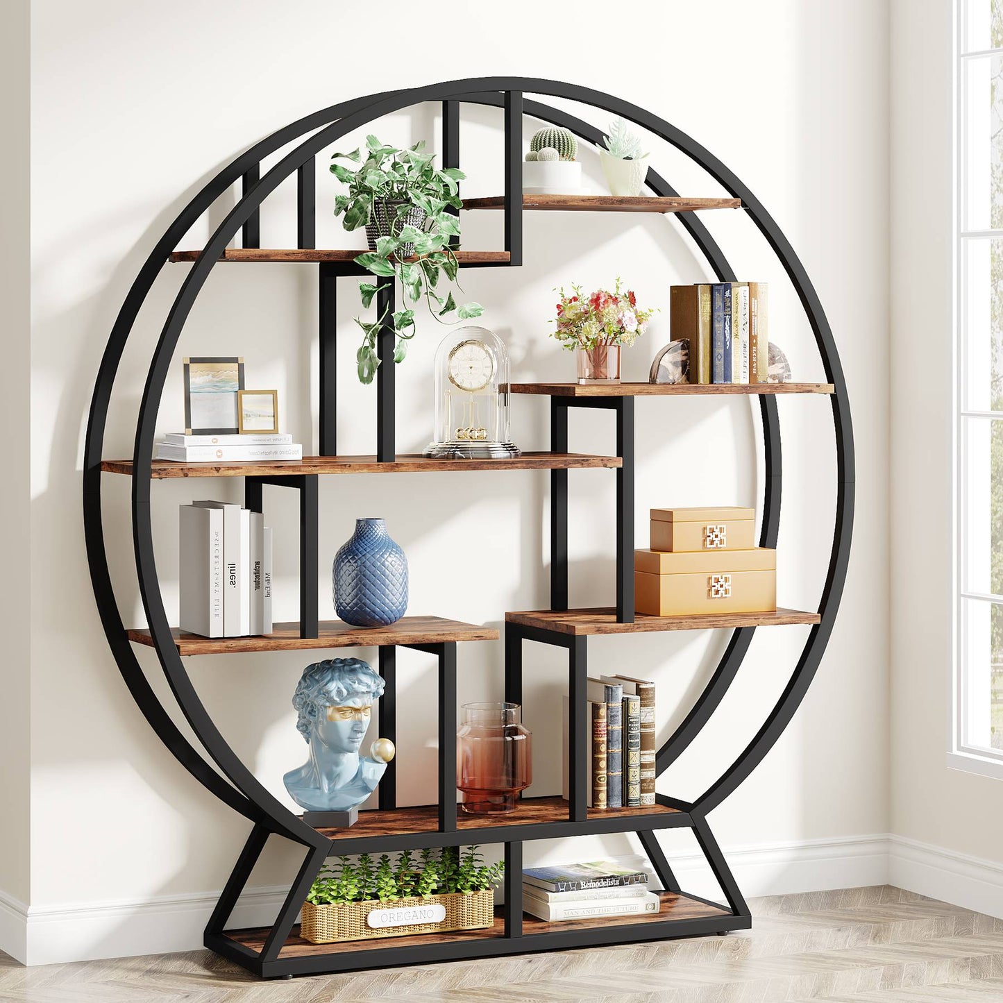 Round Bookshelf