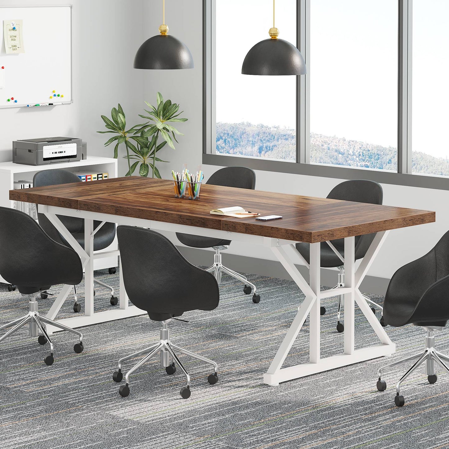 Rectangle Meeting Room Table Executive Desk