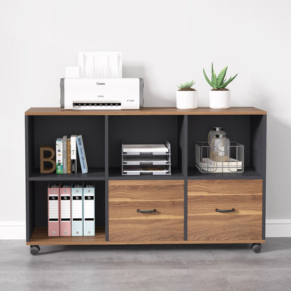 Mobile Filing Storage Cabinet for Letter Size