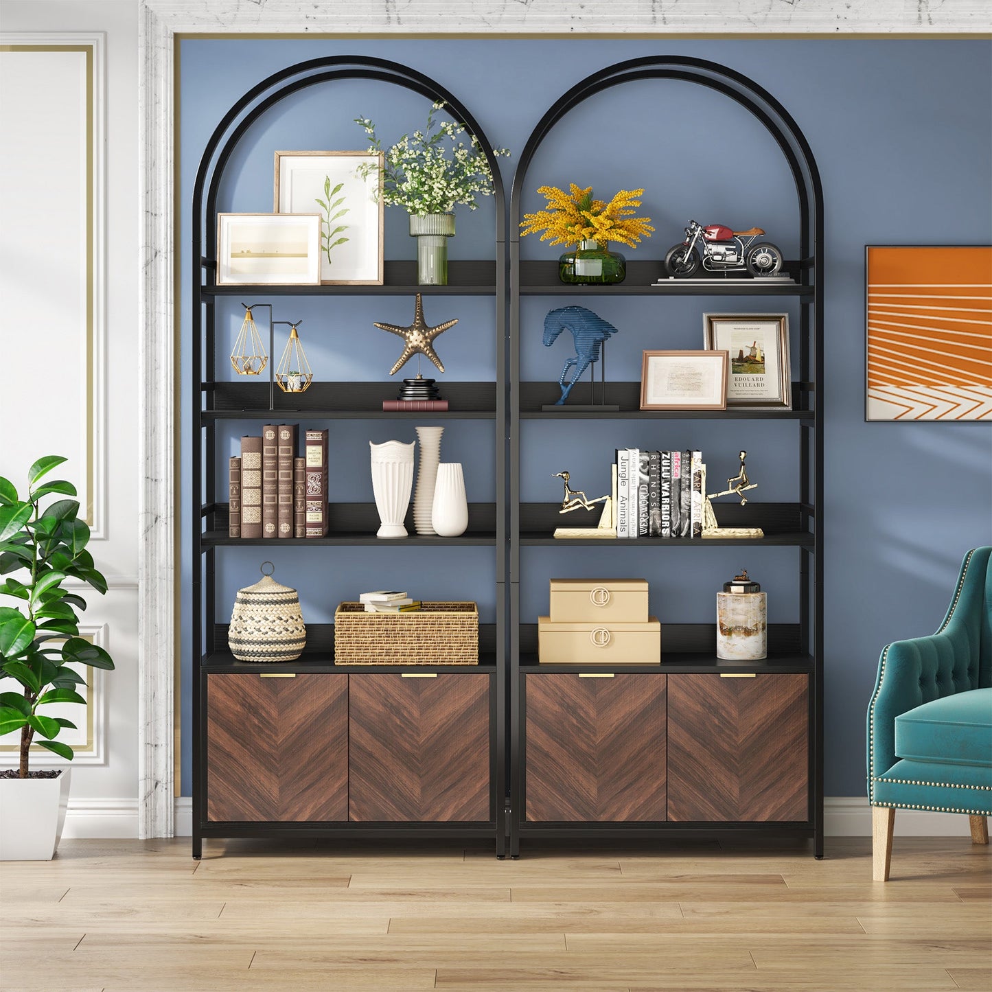 Bookshelf with Cabinet