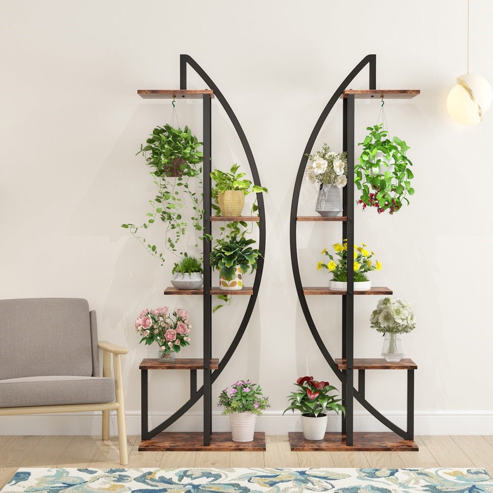 Multi-Layer Bonsai Flower Rack