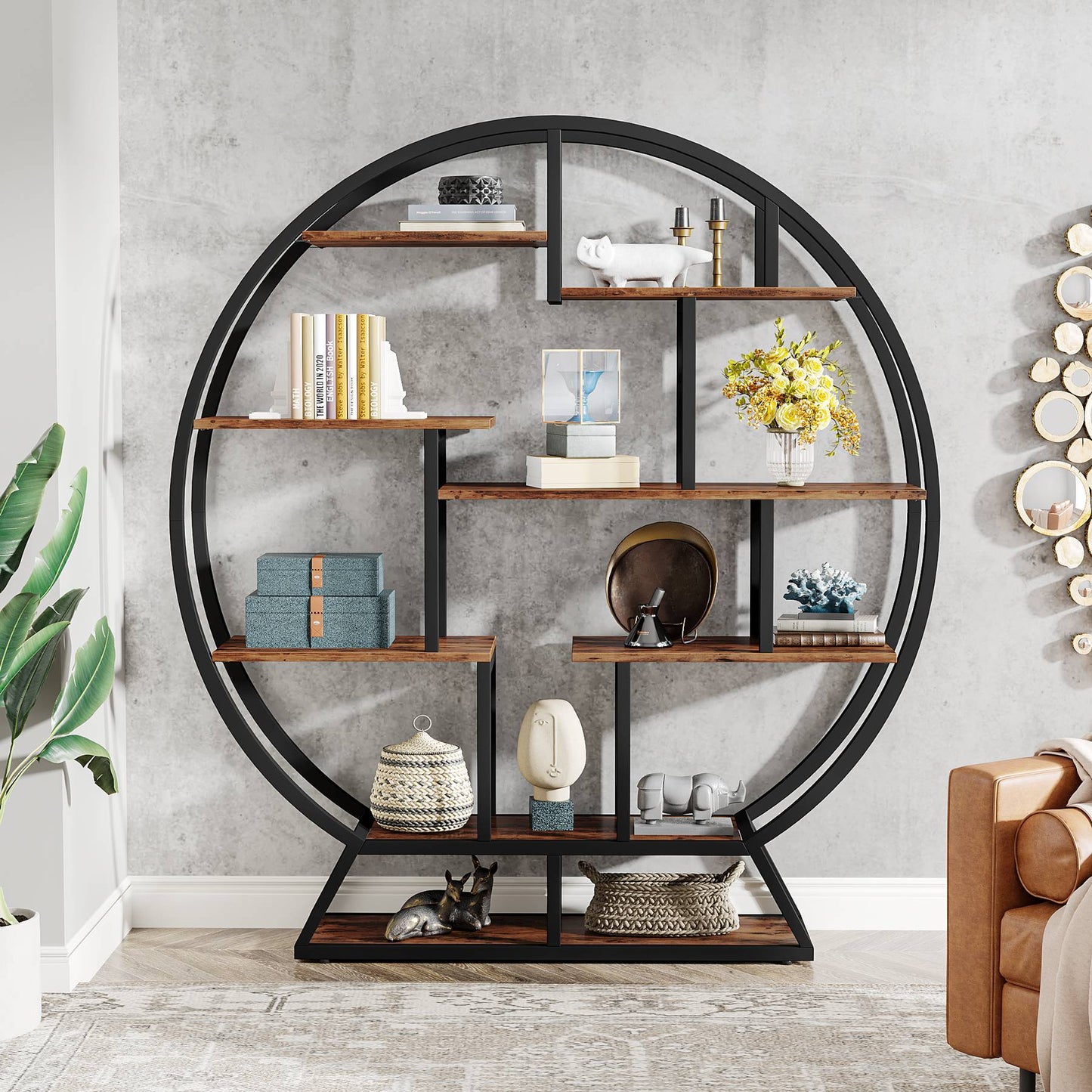 Round Bookshelf