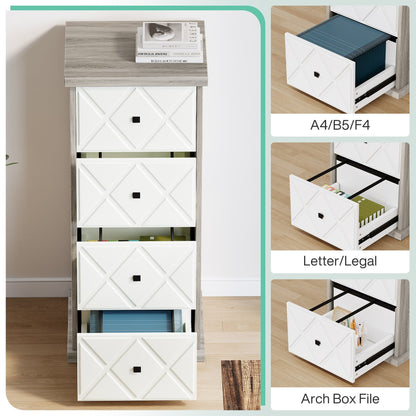 Vertical Storage Filing Cabinet