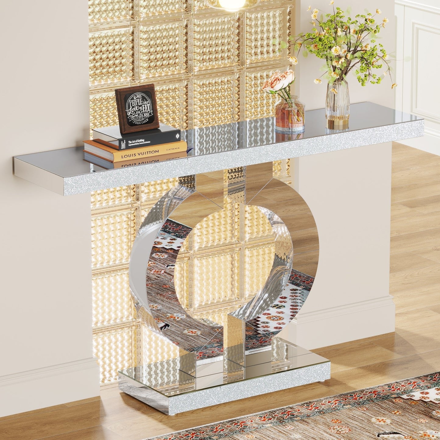 Mirrored Console Table