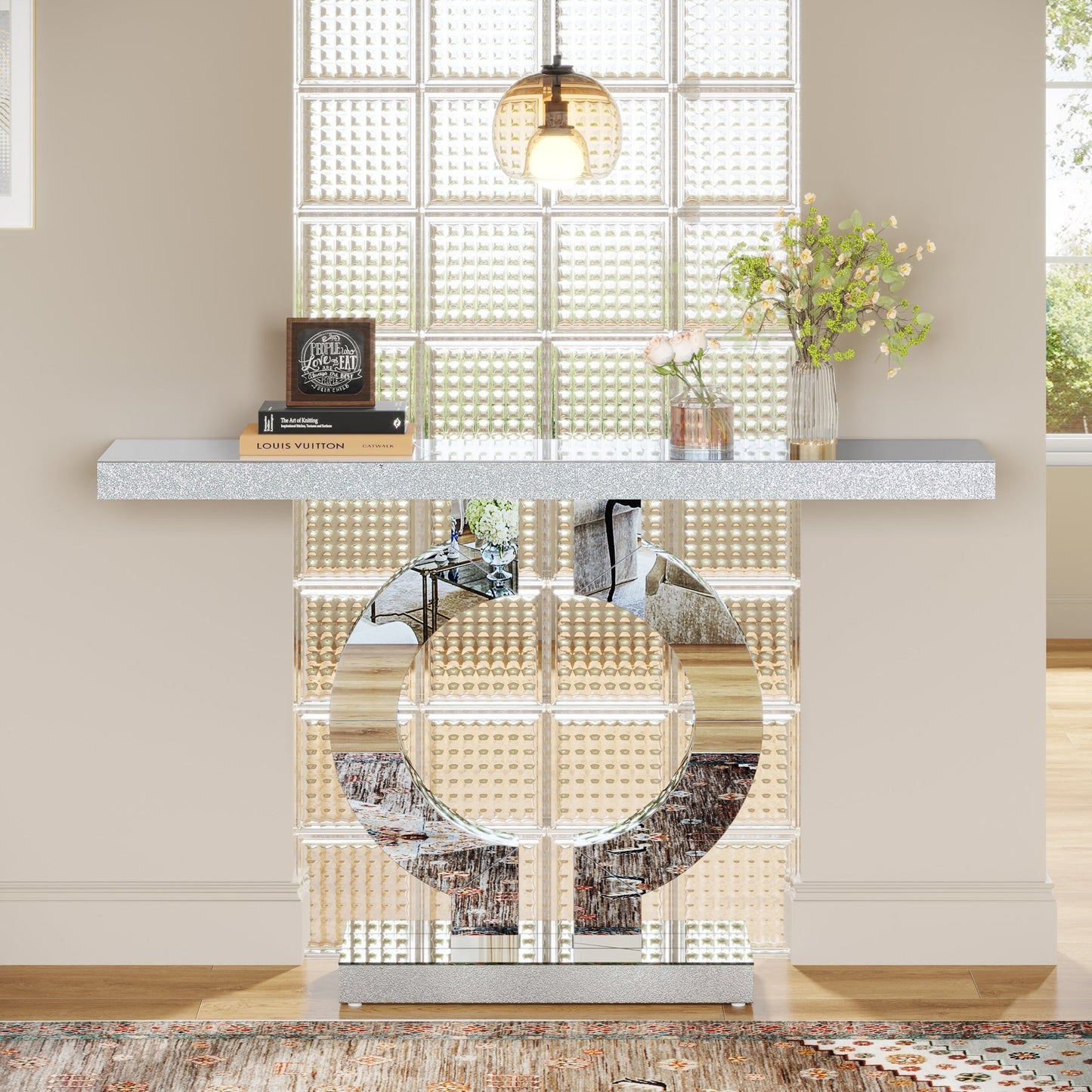 Mirrored Console Table