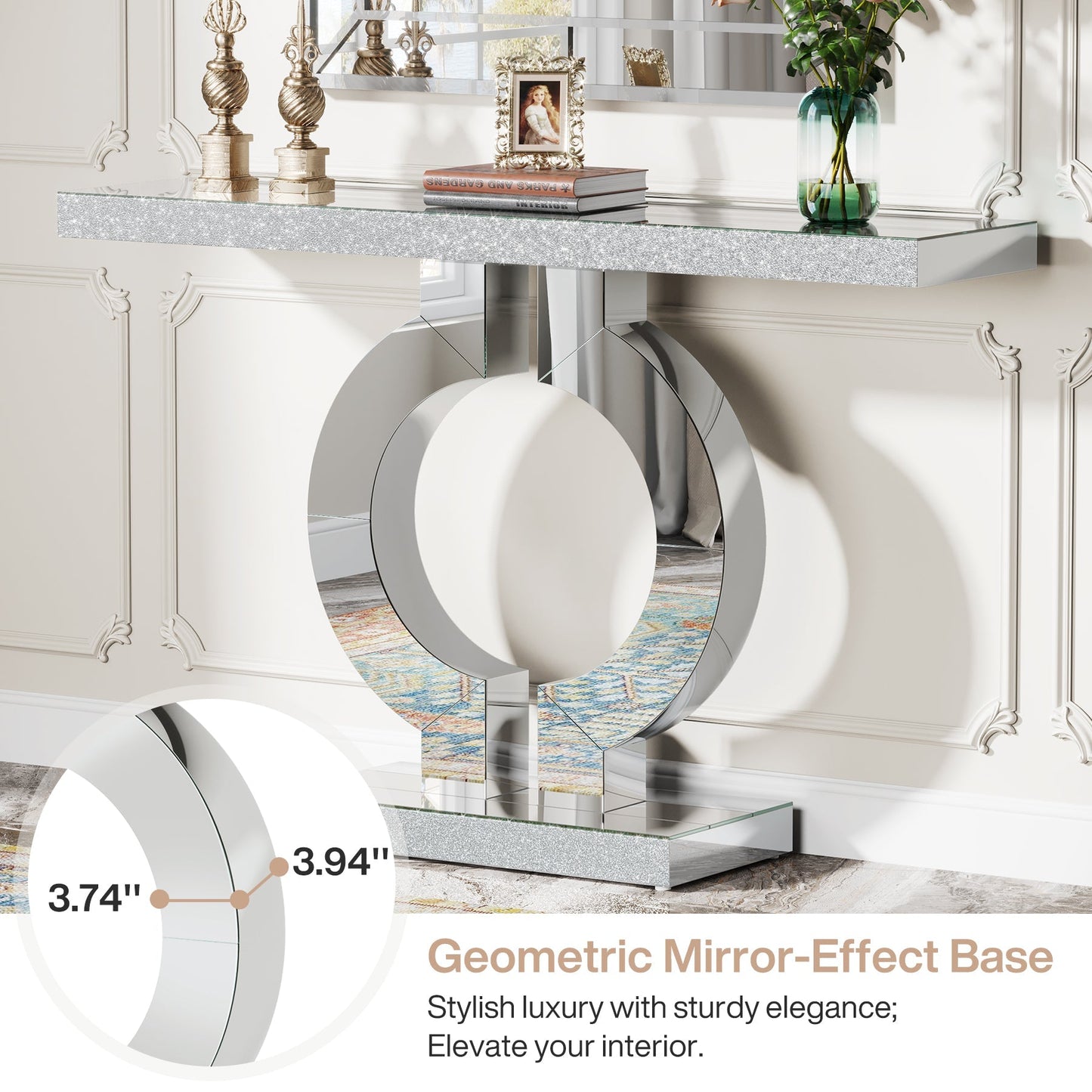 Mirrored Console Table