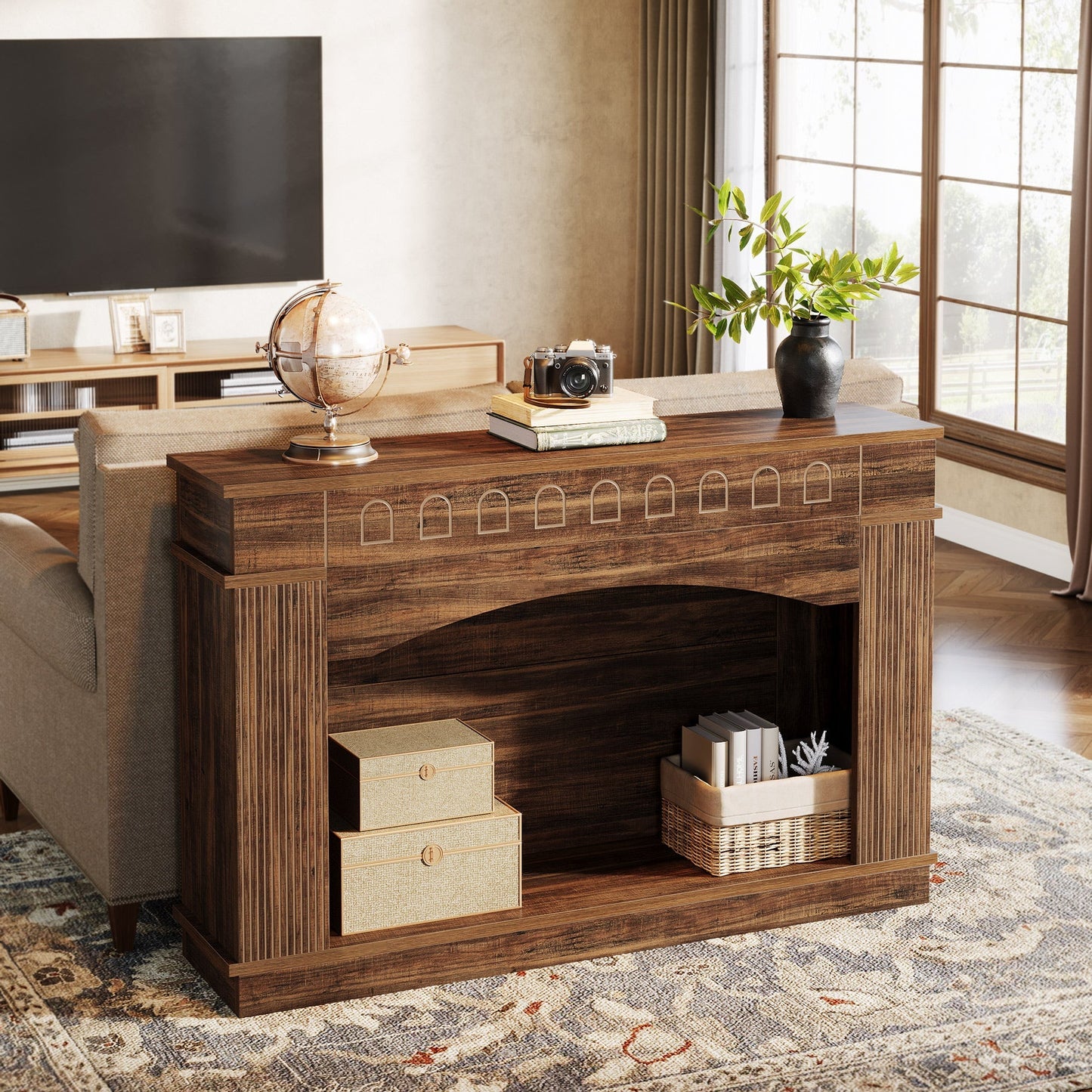 Entryway Wood Table