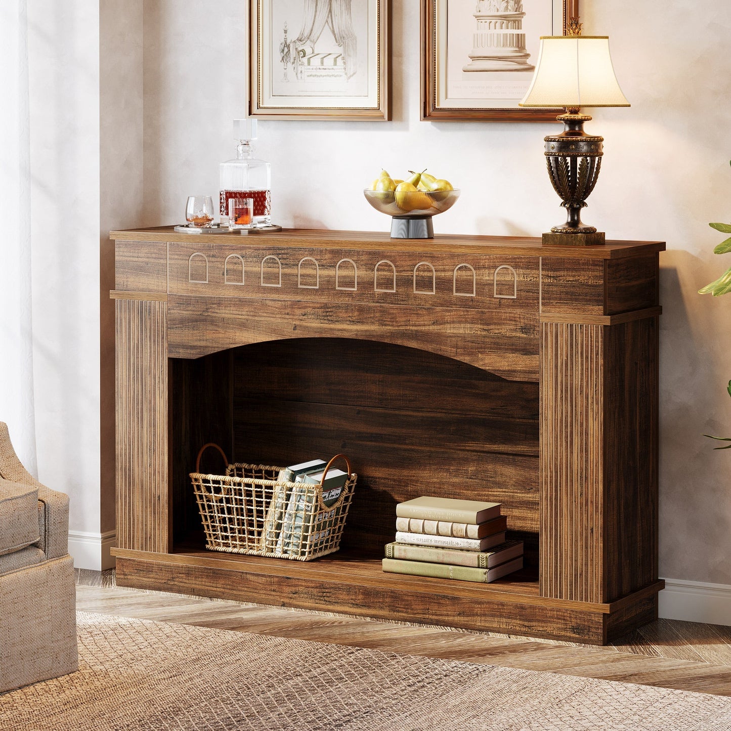 Entryway Wood Table