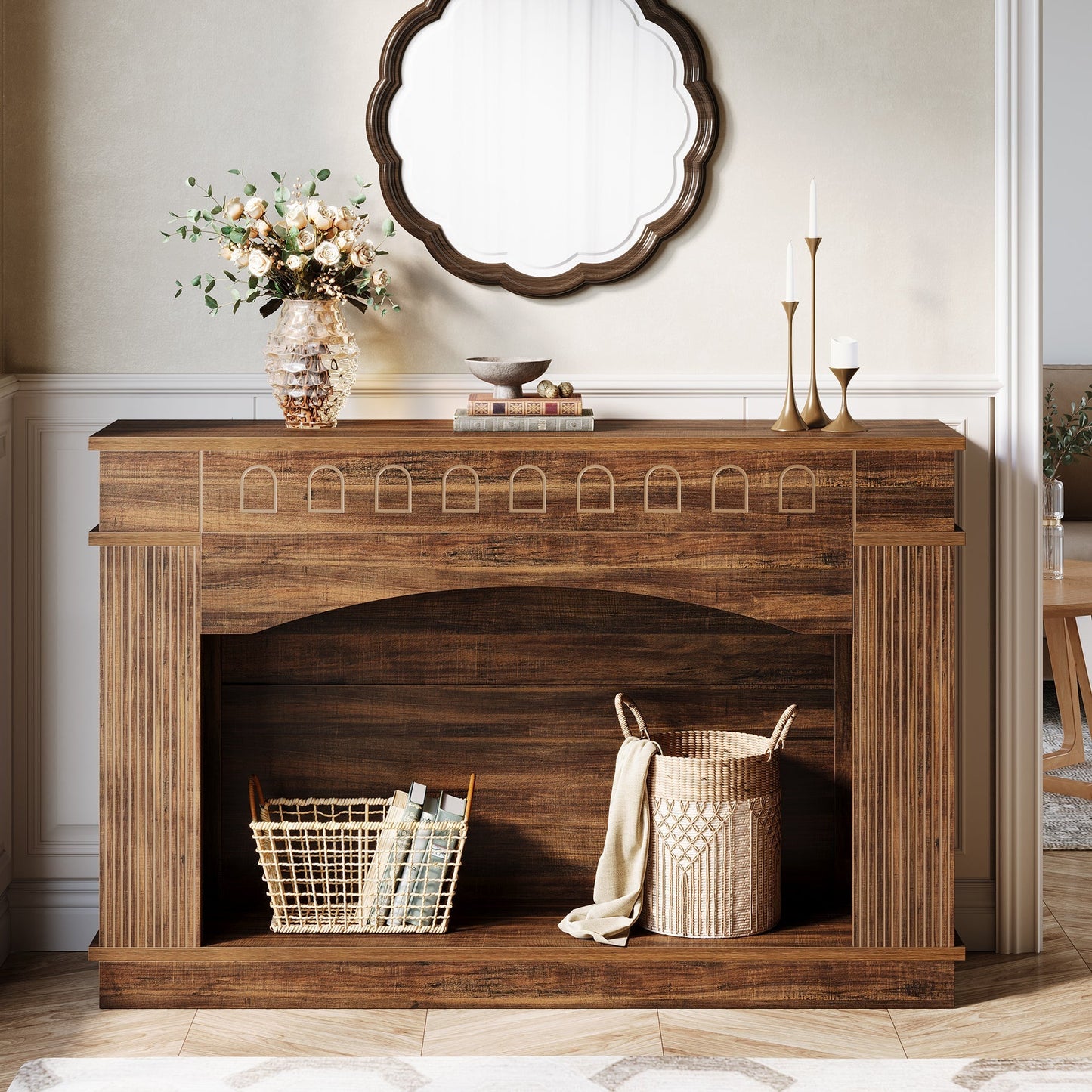 Entryway Wood Table