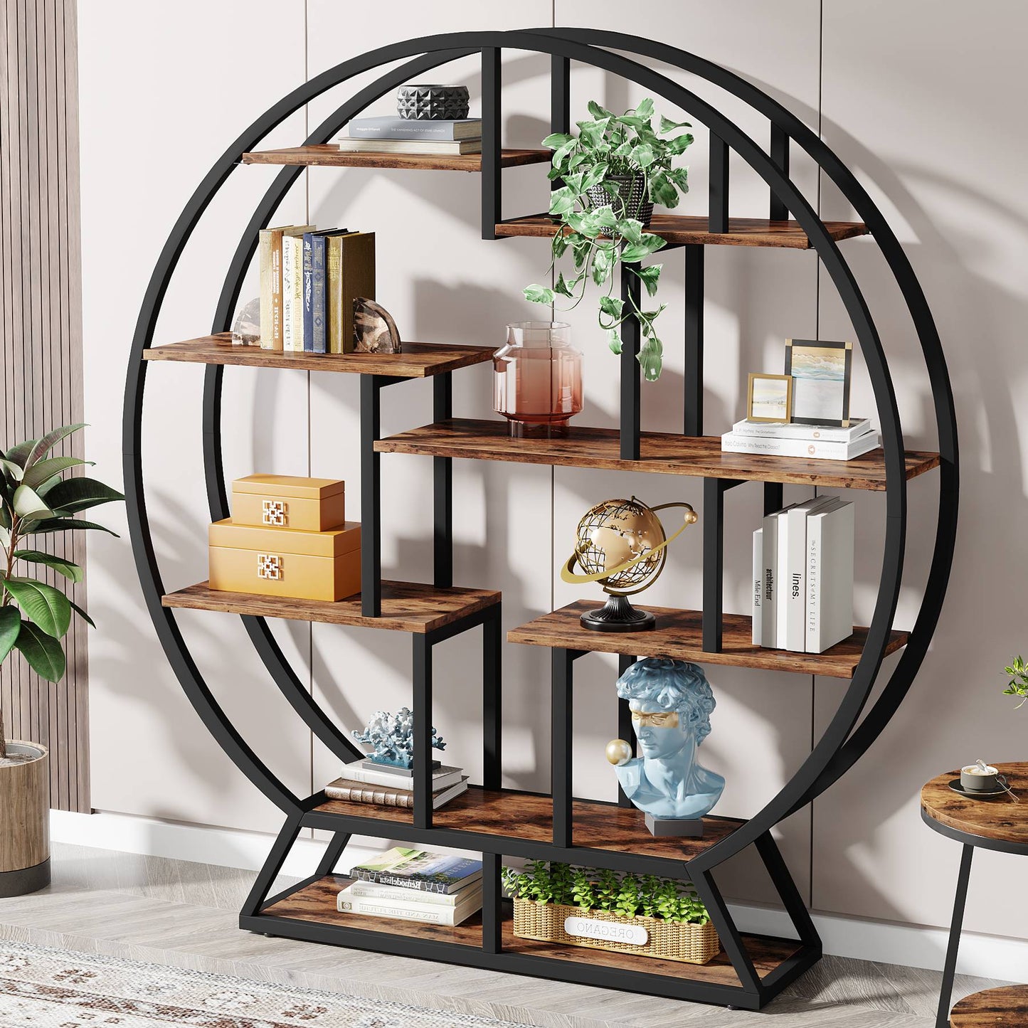 Round Bookshelf