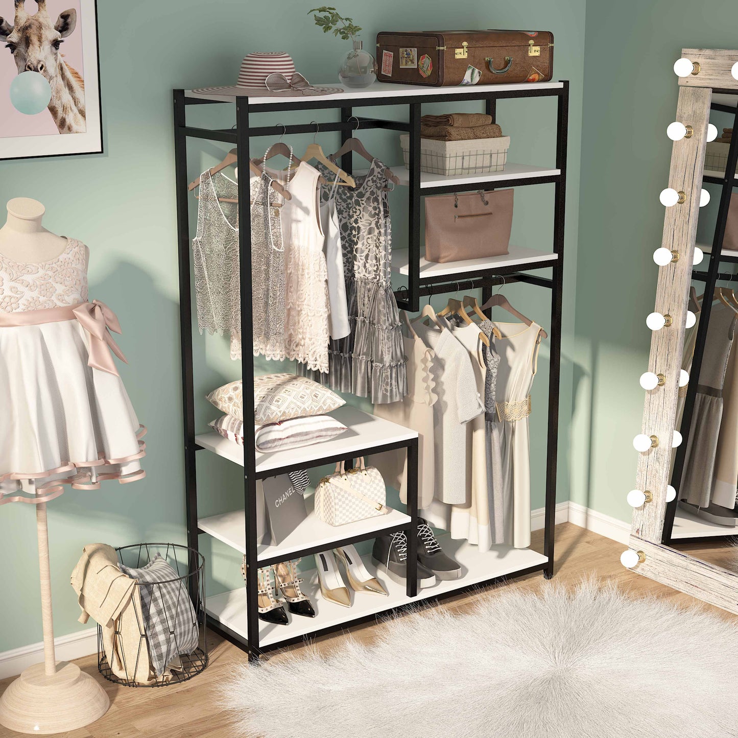 Freestanding Closet Organizer