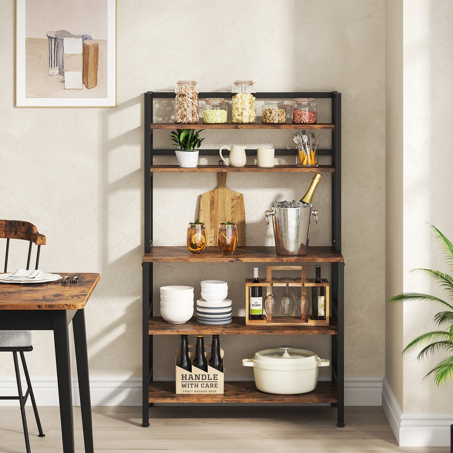 Kitchen Utility Storage Shelf