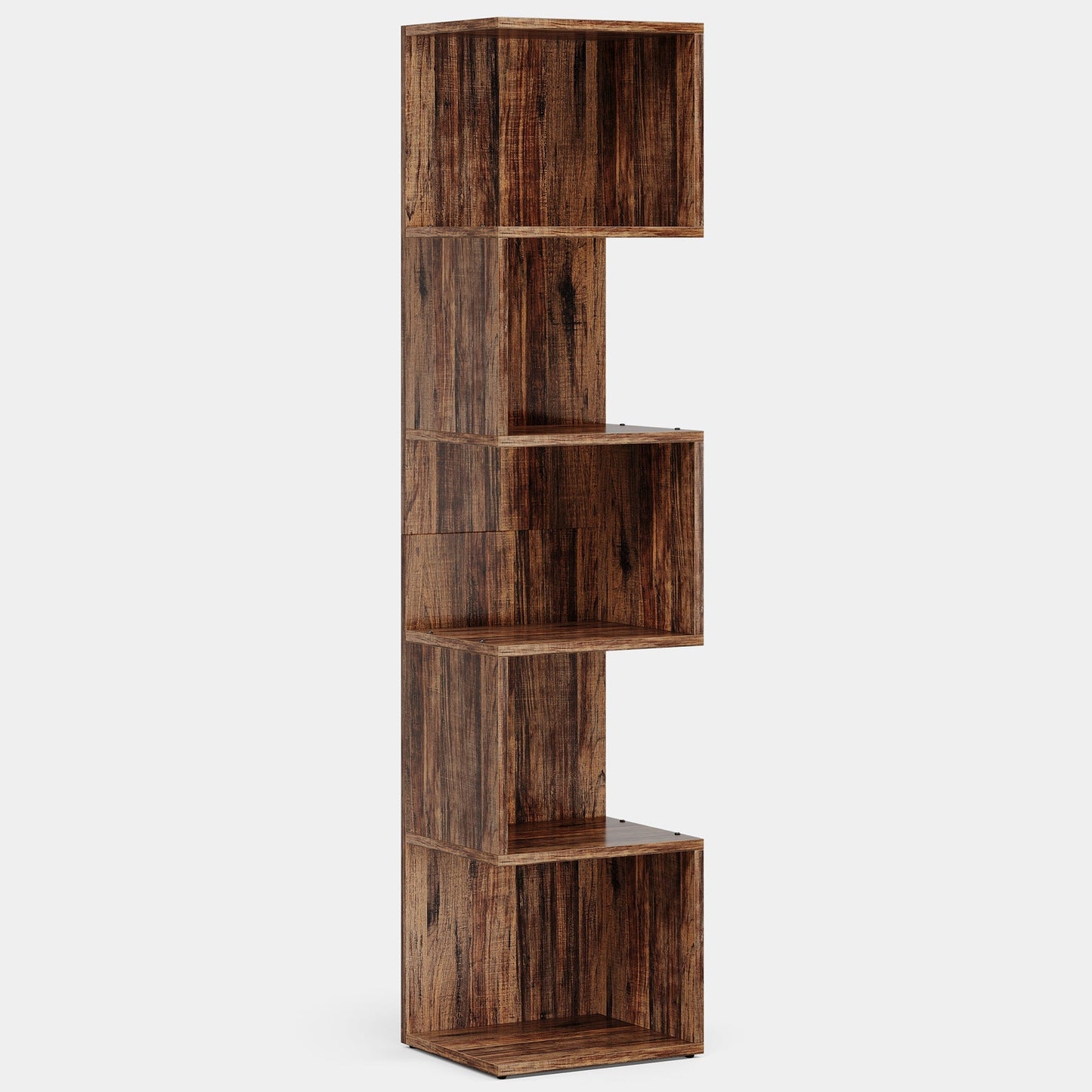 Freestanding Narrow Bookcase