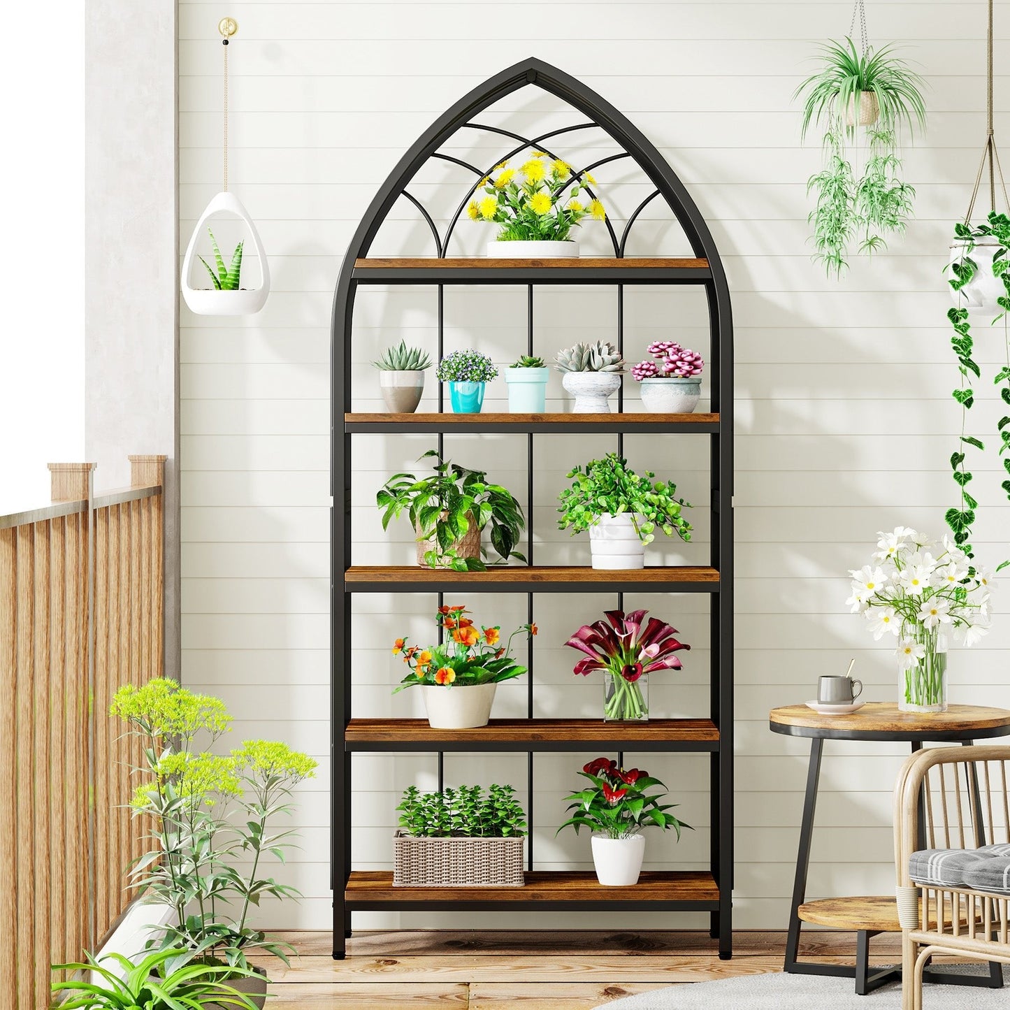 Plant Shelf Flower Potted Stand Rack