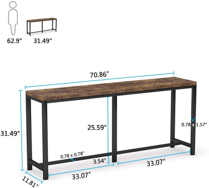 Extra Long Sofa Table Hallway Table