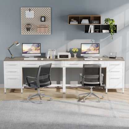 Home Office Desk With Storage Drawers