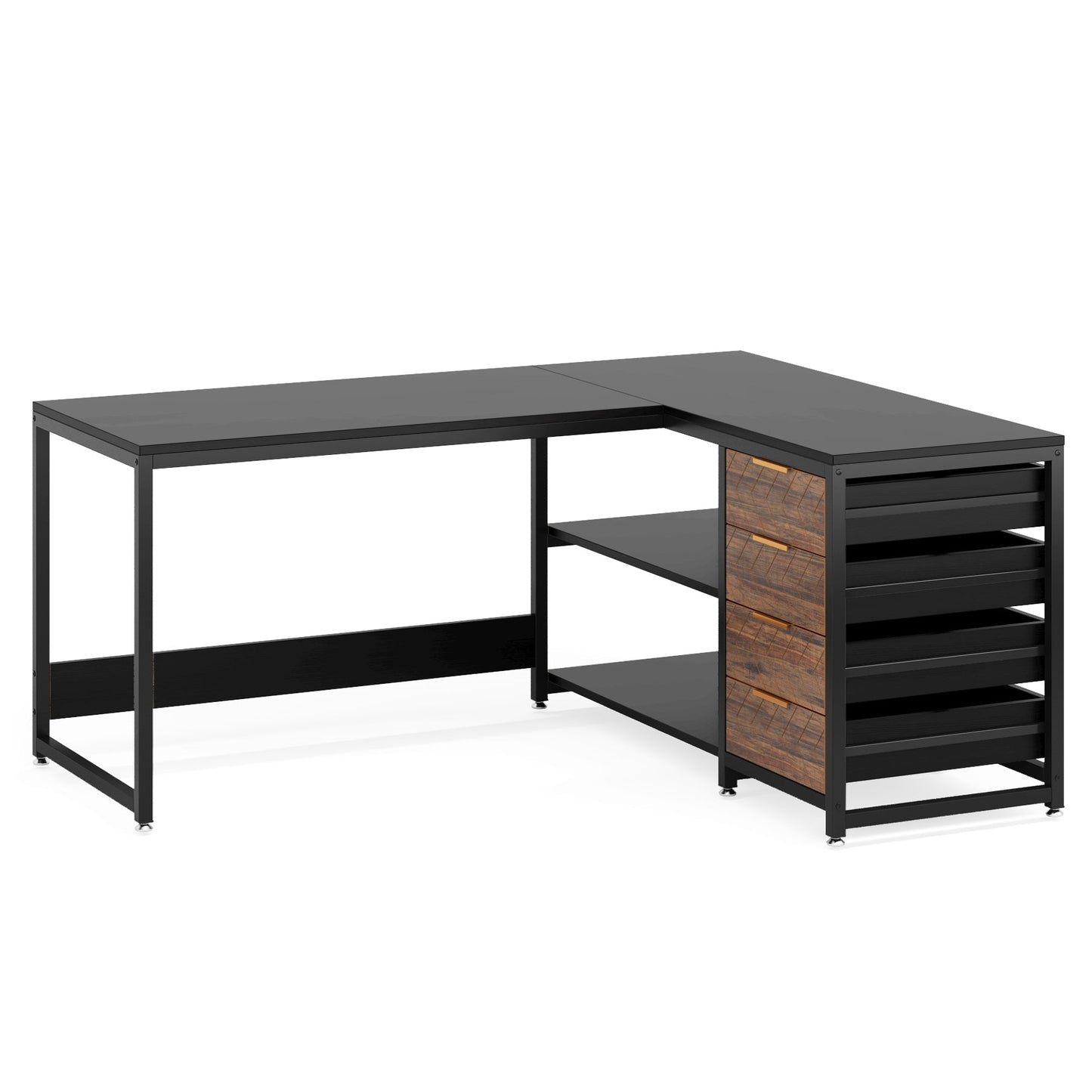 59" L-Shaped Desk