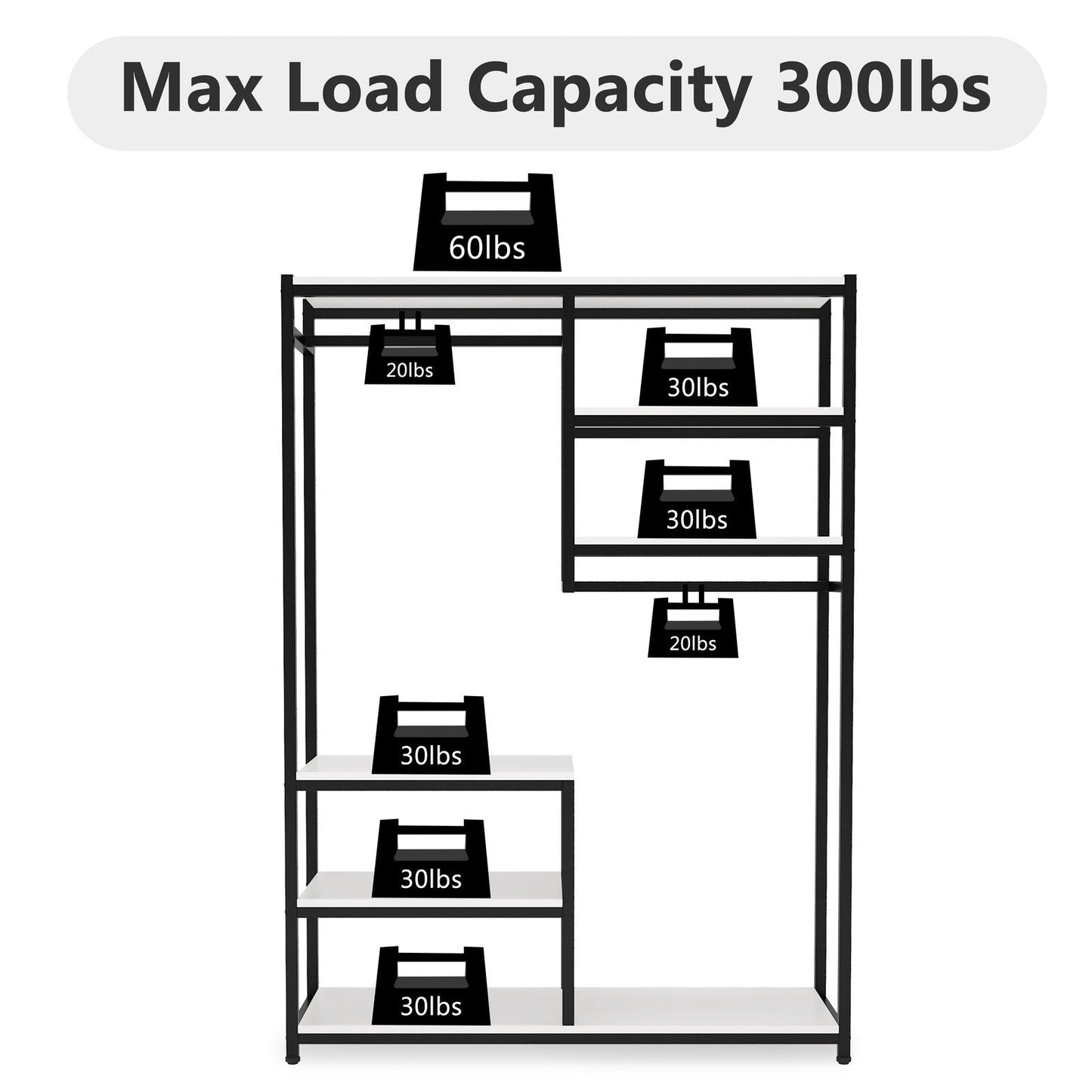 Freestanding Closet Organizer