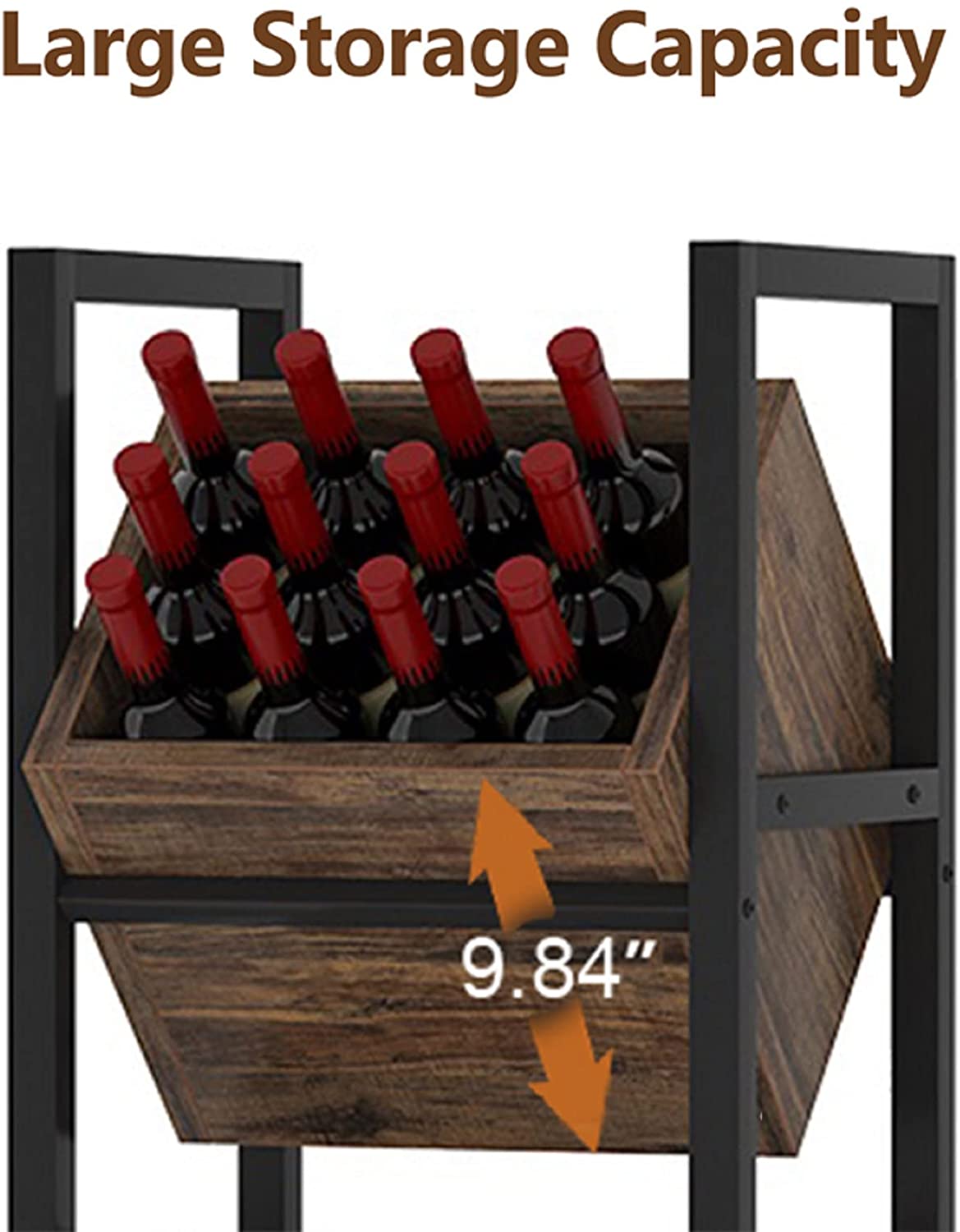 Freestanding Wine Storage Stand