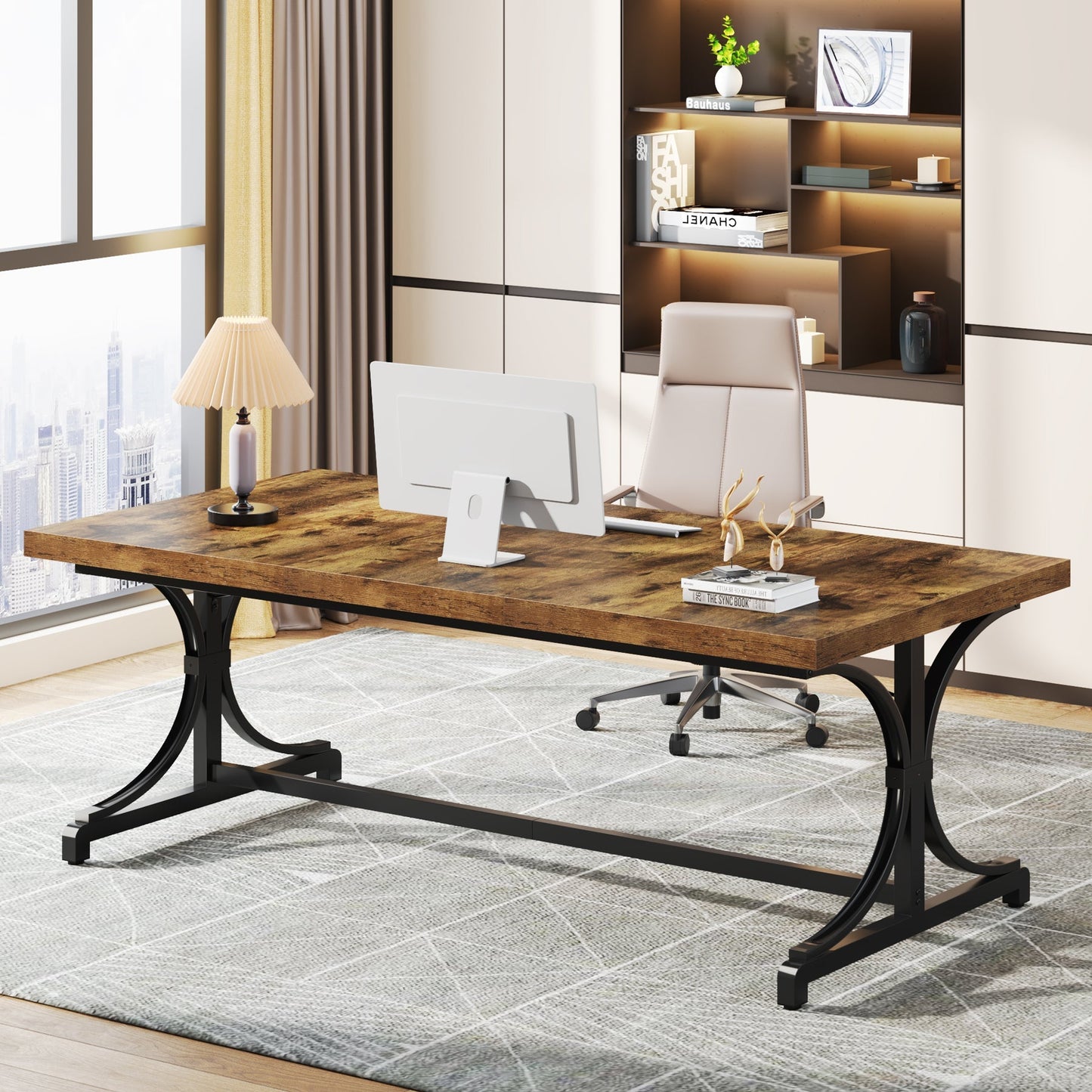 Rectangle Conference Table for 4-6 People