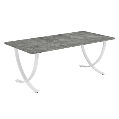 Faux Marble Computer Desk Meeting Table