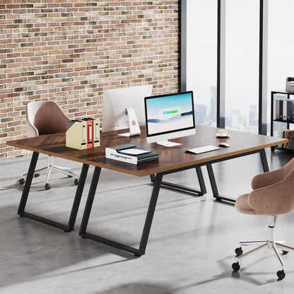 Simple Computer Desk with Thickened Frame