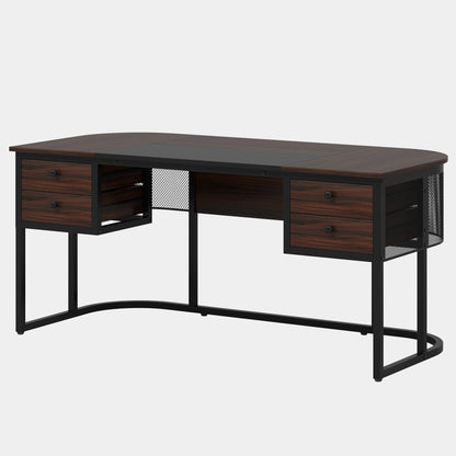 Executive Desk with 4 Drawers