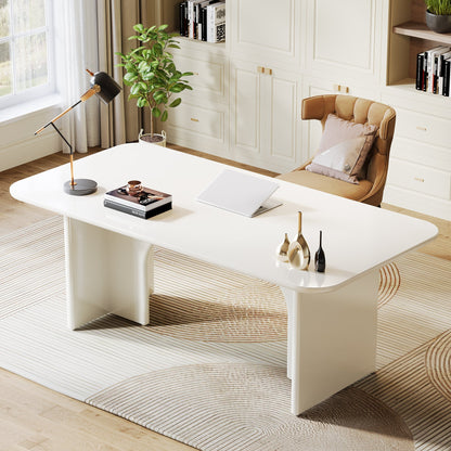 Modern Computer Desk with Arch Design Legs