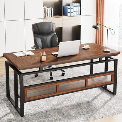 Large Computer Office Desk with Thickened Board