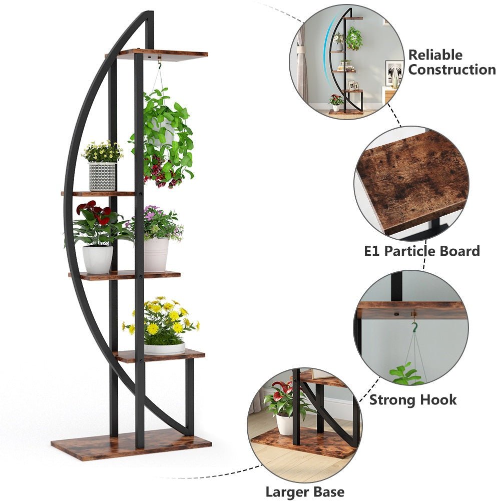 Multi-Layer Bonsai Flower Rack