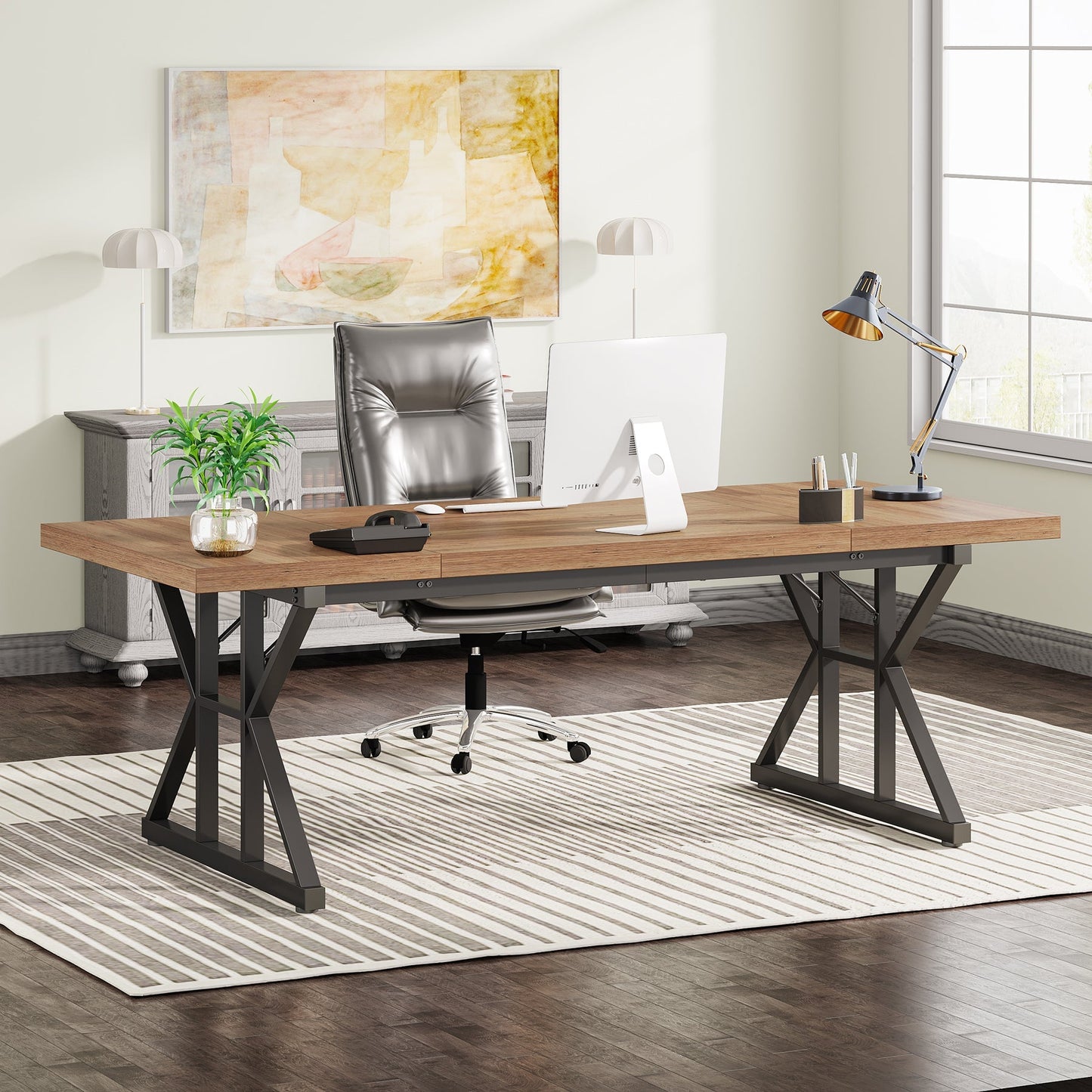 Rectangle Meeting Room Table Executive Desk