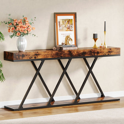 Console Farmhouse Entryway Table