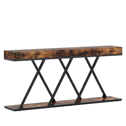 Console Farmhouse Entryway Table