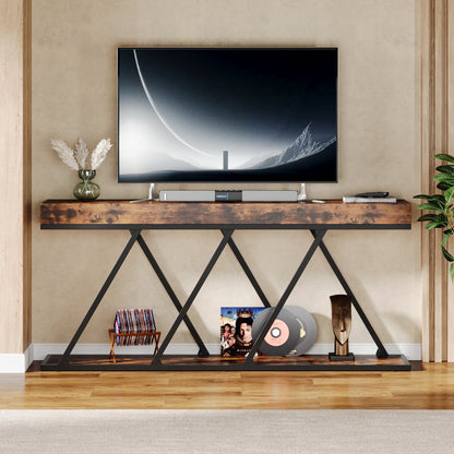 Console Farmhouse Entryway Table