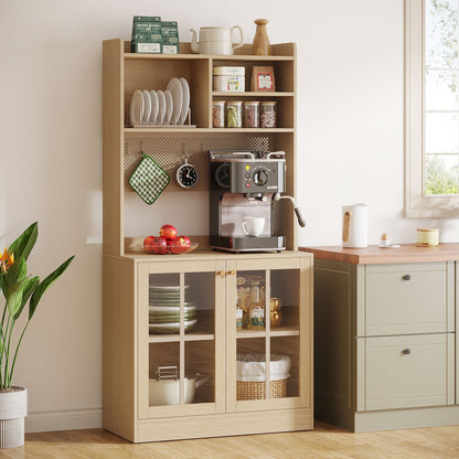 Kitchen Baker's Rack with Open Shelves