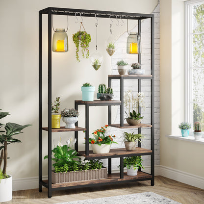 Plant Stand, Large Flower Bonsai Shelf