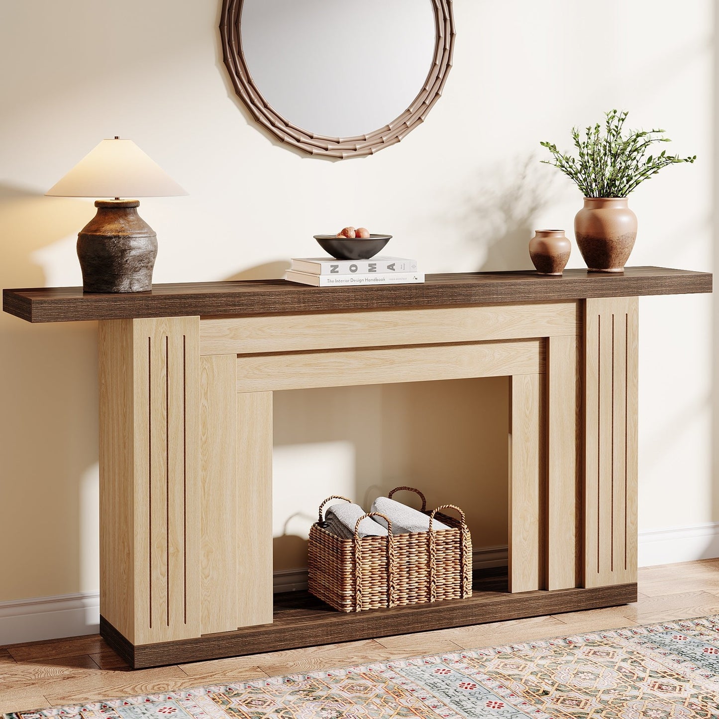 Farmhouse Entryway Table Sofa Table