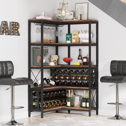 Corner Wine Rack