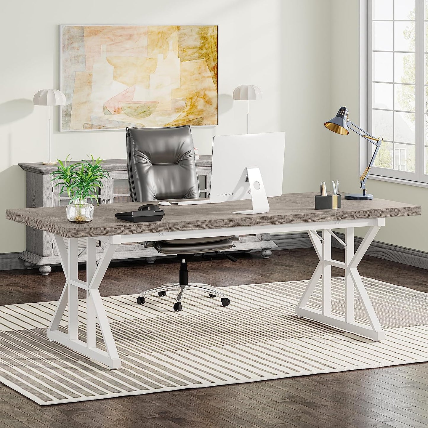 Rectangle Meeting Room Table Executive Desk