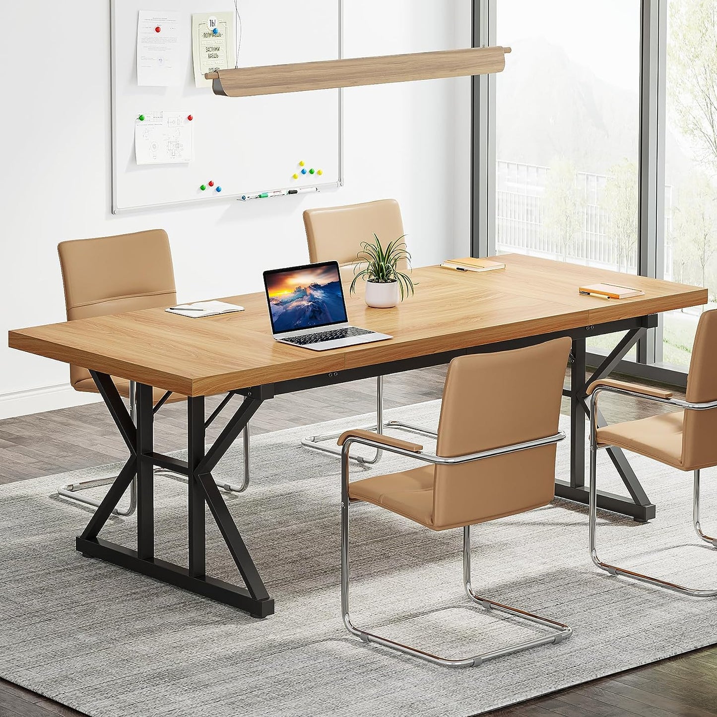 Rectangle Meeting Room Table Executive Desk