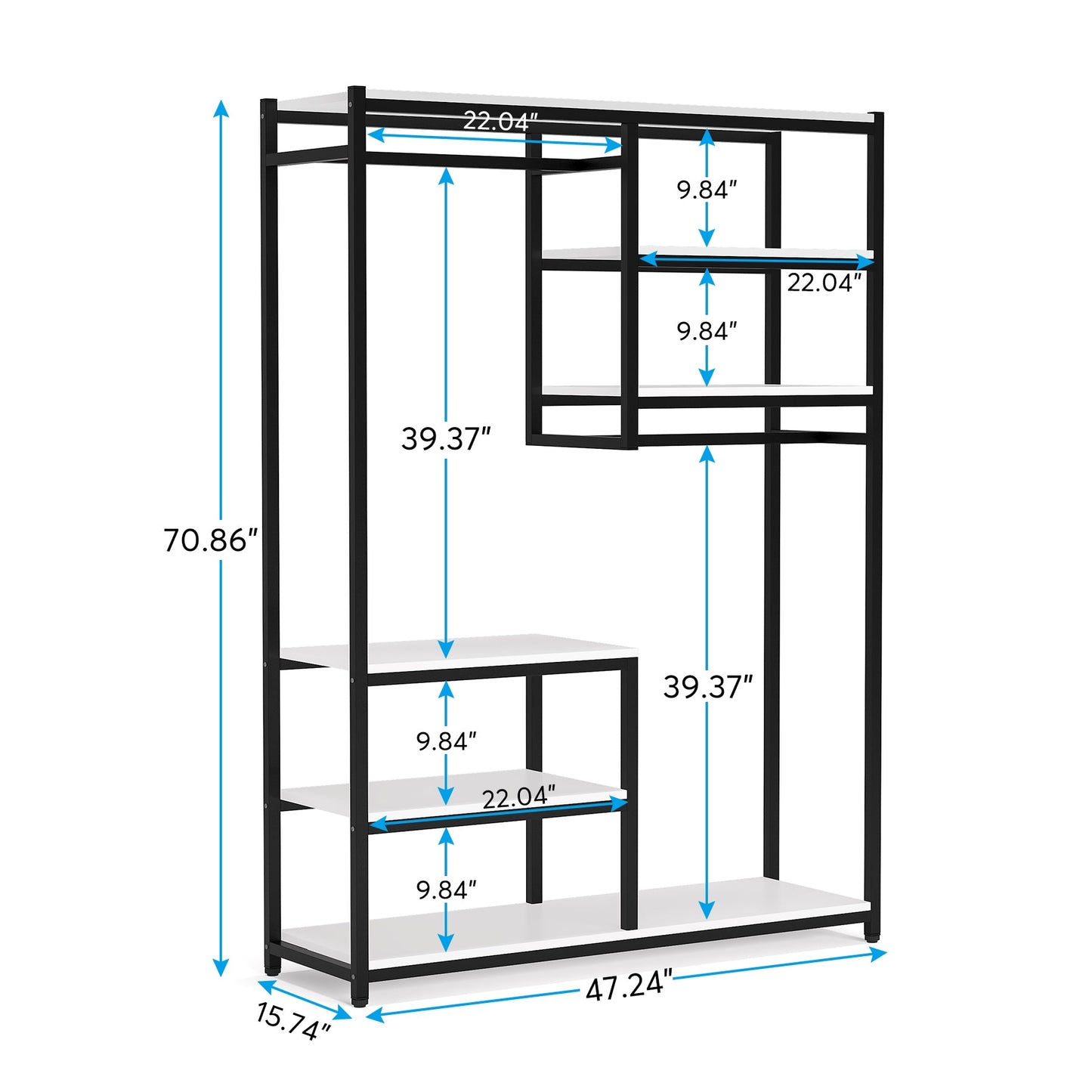 Freestanding Closet Organizer