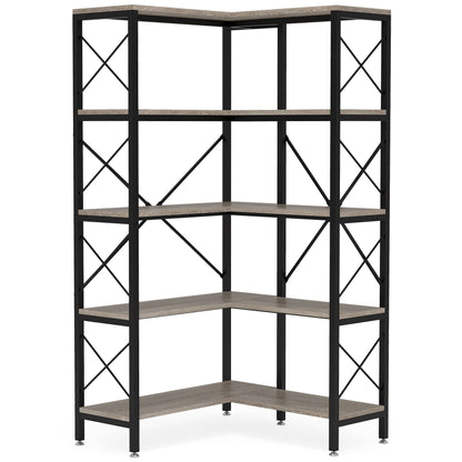 Corner Bookshelf