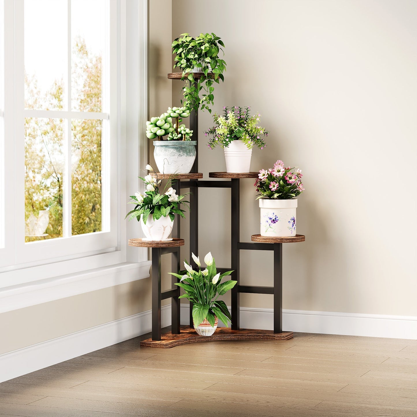 6 Tiered Plant Shelf Flower Stand