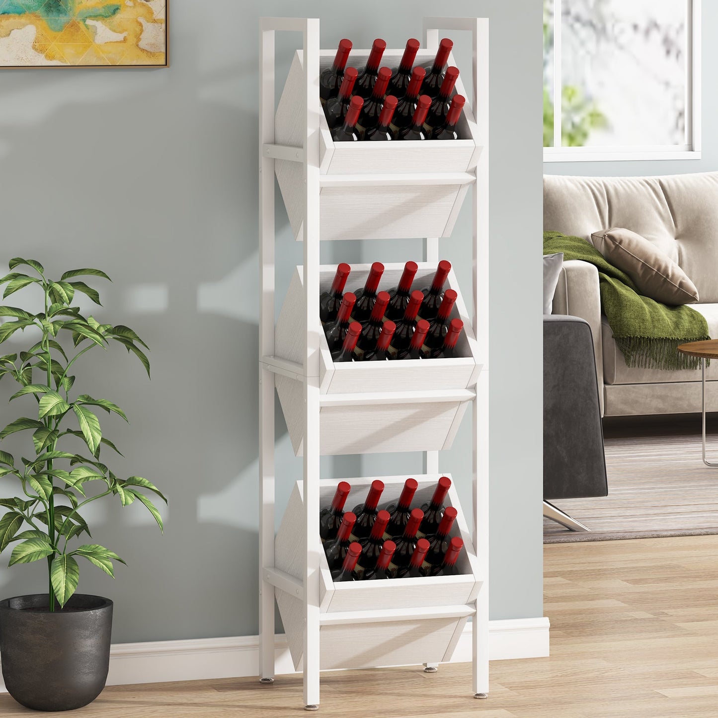 Freestanding Wine Storage Stand