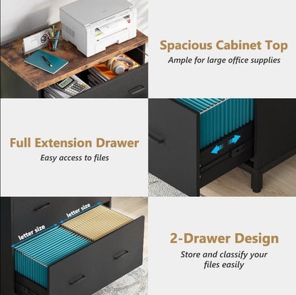 Lateral Filing Cabinet Printer Stand